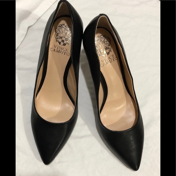 Vince Camuto Leather Jaynita Heel 🖤 - Picture 7 of 8